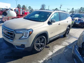 2022 GMC Terrain AT4 with VIN 3GKALYEVXNL310167, listed as a IAAI auction lot 41745298 with 65,195 mi miles. Bid and sale history available at carsss.com. Image 2.
