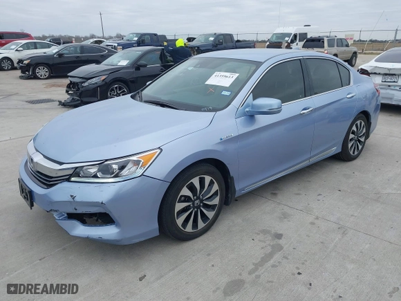 2017 Honda Accord Hybrid with VIN JHMCR6F32HC010979, listed as a IAAI auction lot 41359613 with 29,823 mi miles. Bid and sale history available at carsss.com. Image 17.