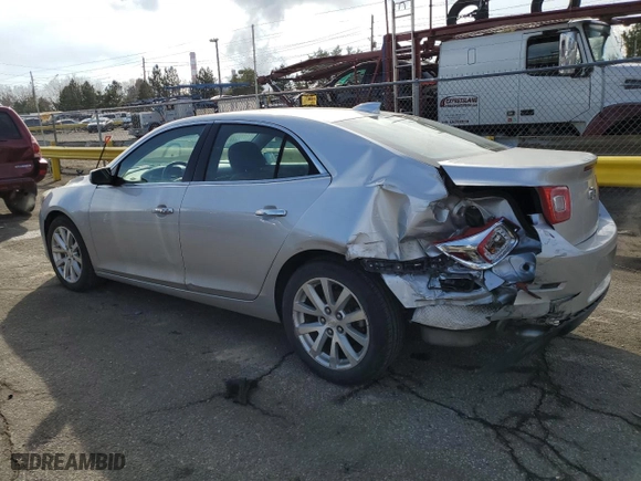 2015 Chevrolet Malibu LTZ with VIN 1G11F5SL9FF325610, listed as a Copart auction lot 48084305 with 107,533 mi miles and Salvage Title. Bid and sale history available at carsss.com. Image 2.