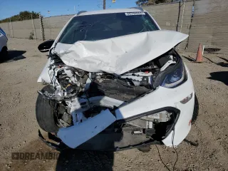 2018 Chevrolet Bolt EV Premier with VIN 1G1FX6S09J4136667, listed as a Copart auction lot 88350965 with 0 mi miles and Salvage Title. Bid and sale history available at carsss.com. Image 5.
