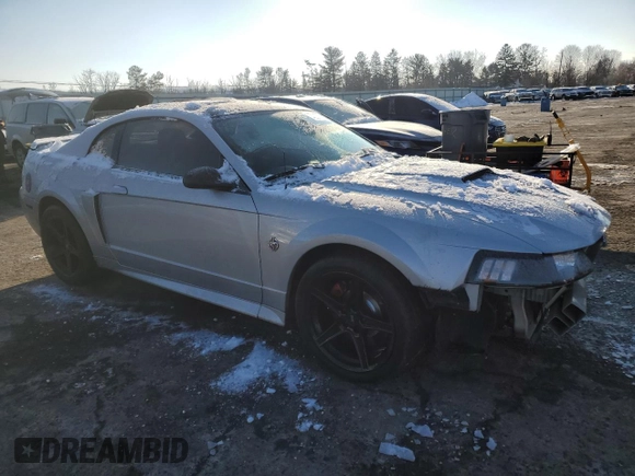 1999 Ford Mustang GT with VIN 1FAFP42X6XF159917, listed as a Copart auction lot 42371825 with 133,761 mi miles and Salvage Title. Bid and sale history available at carsss.com. Image 4.