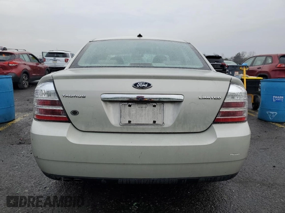 2008 Ford Taurus Limited with VIN 1FAHP25W08G154062, listed as a Copart auction lot 81440714 with 123,460 mi miles and Salvage Title. Bid and sale history available at carsss.com. Image 6.