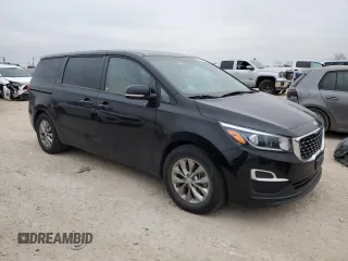 2020 Kia Sedona LX with VIN KNDMB5C13L6633283, listed as a Copart auction lot 46041775 with 83,065 mi miles and Salvage Title. Bid and sale history available at carsss.com. Image 4.