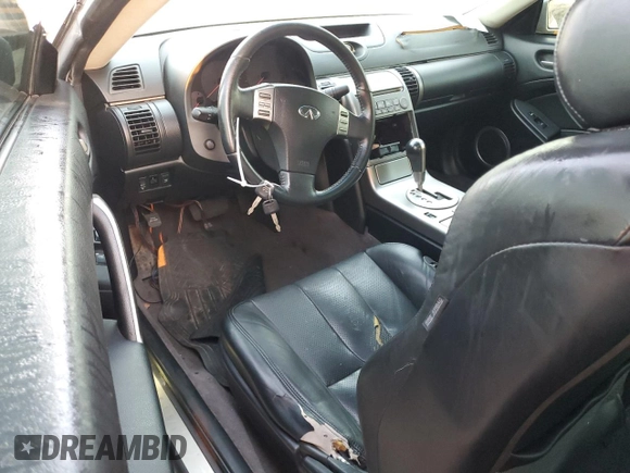 2004 Infiniti G35 Coupe w/Leather with VIN JNKCV54E04M817614, listed as a Copart auction lot 75342944 with 135,164 mi miles and Clean Title. Bid and sale history available at carsss.com. Image 8.