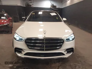 2023 Mercedes-Benz S-Class S 580 with VIN W1K6G7GB5PA218791, listed as a IAAI auction lot 41207504 with 31,107 mi miles. Bid and sale history available at carsss.com. Image 12.