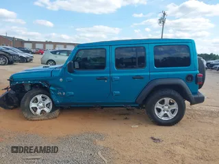 2020 Jeep Wrangler Unlimited Sport с VIN 1C4HJXDG4LW331133, выставлен на аукционе IAAI как лот 42154246 с пробегом 87 668 миль миль и . История ставок и продаж доступна на DreamBid. Изображение 14.