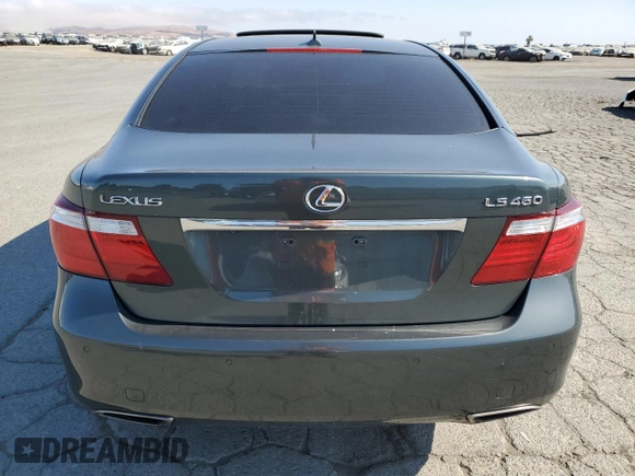 2007 Lexus LS 460 с VIN JTHBL46F275044449, выставлен на аукционе Copart как лот 59719565 с пробегом 127 836 миль миль и Списание • Salvage title. История ставок и продаж доступна на DreamBid. Изображение 6.