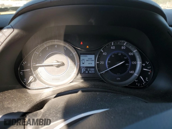 2012 Infiniti QX56 7-passenger with VIN JN8AZ2NF8C9515139, listed as a Copart auction lot 77578344 with 81,886 mi miles and Salvage Title. Bid and sale history available at carsss.com. Image 9.