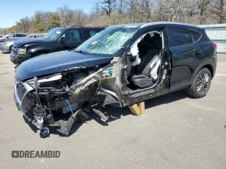 2021 Hyundai Tucson Ultimate with VIN KM8J3CAL9MU371058, listed as a Copart auction lot 54216605 with 17,405 mi miles and Salvage title. Bid and sale history available at DreamBid. Image 1.