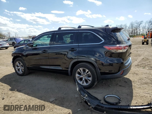 2016 Toyota Highlander LE z VIN 5TDBKRFH9GS312880, wystawiony jako Copart lot #49584775 z przebiegiem 116 519 mil mil oraz Szkoda całkowita • Salvage title. Historia ofert i sprzedaży dostępna na DreamBid. Obrazek 2.