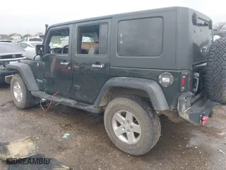 2010 Jeep Wrangler Unlimited Sport with VIN 1J4BA3H16AL163816, listed as a IAAI auction lot 41556866 with 160,224 mi miles. Bid and sale history available at carsss.com. Image 3.