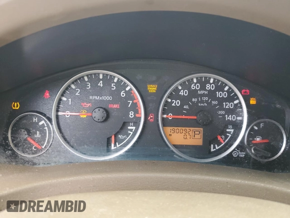 2006 Nissan Pathfinder SE z VIN 5N1AR18U76C632049, wystawiony jako Copart lot #60133885 z przebiegiem 190 092 mil mil oraz Szkoda całkowita • Salvage title. Historia ofert i sprzedaży dostępna na DreamBid. Obrazek 9.