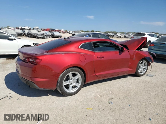 2022 Chevrolet Camaro 1LT with VIN 1G1FA1RS5N0110799, listed as a Copart auction lot 77024024 with Not Provided miles and Salvage Title. Bid and sale history available at DreamBid. Image 3.