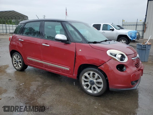 2014 FIAT 500L Lounge с VIN ZFBCFACHXEZ016196, выставлен на аукционе Copart как лот 55760545 с пробегом 160 704 миль миль и Списание • Salvage title. История ставок и продаж доступна на DreamBid. Изображение 4.