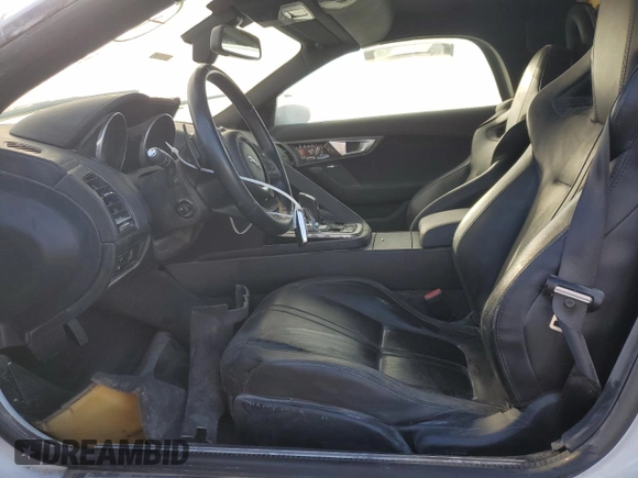 2014 Jaguar F-Type V6 with VIN SAJWA6E77E8K09195, listed as a Copart auction lot 75718204 with Not Provided miles and Non Repairable. Bid and sale history available at DreamBid. Image 7.