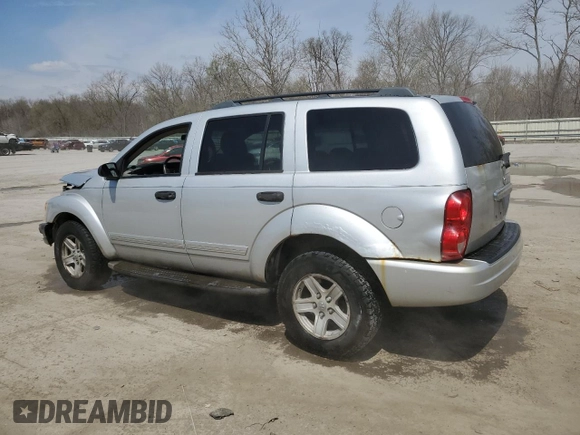 2005 Dodge Durango SLT with VIN 1D4HB48D65F529648, listed as a Copart auction lot 53580385 with 202,086 mi miles and Salvage title. Bid and sale history available at DreamBid. Image 2.