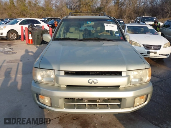 2001 Infiniti QX4 Luxury z VIN JNRDR07XX1W101118, wystawiony jako IAAI lot #41798112 z przebiegiem 184 082 mil mil oraz . Historia ofert i sprzedaży dostępna na DreamBid. Obrazek 6.