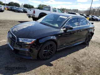 2018 Audi A3 Sedan Premium Plus with VIN WAUJ8GFF0J1049158, listed as a Copart auction lot 47501294 with 89,419 mi miles. Bid and sale history available at carsss.com. Image 1.