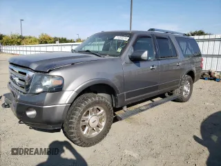 2014 Ford Expedition EL Limited with VIN 1FMJK2A55EEF27803, listed as a Copart auction lot 71224274 with 130,129 mi miles and Salvage Title. Bid and sale history available at carsss.com. Image 1.