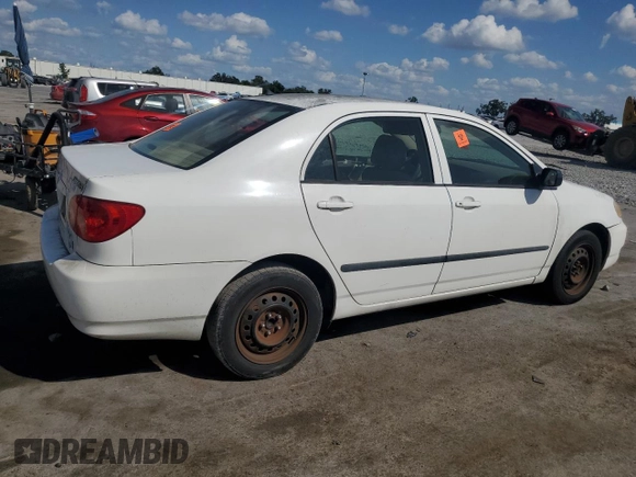 2006 Toyota Corolla CE with VIN 1NXBR32E26Z752238, listed as a Copart auction lot 54994805 with 255,778 mi miles and Salvage Title. Bid and sale history available at DreamBid. Image 3.