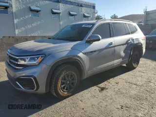 2022 Volkswagen Atlas SEL Premium R-Line с VIN 1V2FR2CA1NC517537, выставлен на аукционе Copart как лот 49682925 с пробегом 34 391 миль миль и Списание • Salvage title. История ставок и продаж доступна на DreamBid. Изображение 1.
