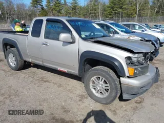 2009 Chevrolet Colorado Work Truck with VIN 1GCDT19E598132733, listed as a IAAI auction lot 41842651 with 106,496 mi miles. Bid and sale history available at carsss.com. Image 1.