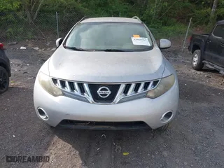 2009 Nissan Murano SL with VIN JN8AZ18W09W121313, listed as a IAAI auction lot 42060585 with 189,754 mi miles. Bid and sale history available at carsss.com. Image 6.