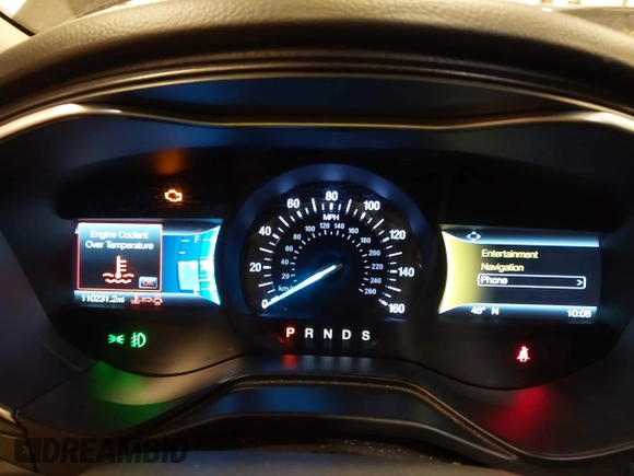 2019 Ford Fusion Titanium with VIN 3FA6P0K93KR269569, listed as a IAAI auction lot 41811177 with 110,231 mi miles. Bid and sale history available at carsss.com. Image 7.
