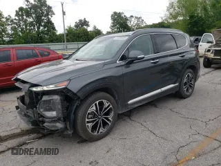 2019 Hyundai Santa Fe Ultimate z VIN 5NMS53AA1KH066188, wystawiony jako Copart lot #57226535 z przebiegiem 92 648 mil mil oraz Szkoda całkowita • Salvage title. Historia ofert i sprzedaży dostępna na DreamBid. Obrazek 1.