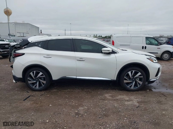 2024 Nissan Murano SL with VIN 5N1AZ2CJ5RC122290, listed as a IAAI auction lot 41565527 with 3,764 mi miles. Bid and sale history available at carsss.com. Image 13.