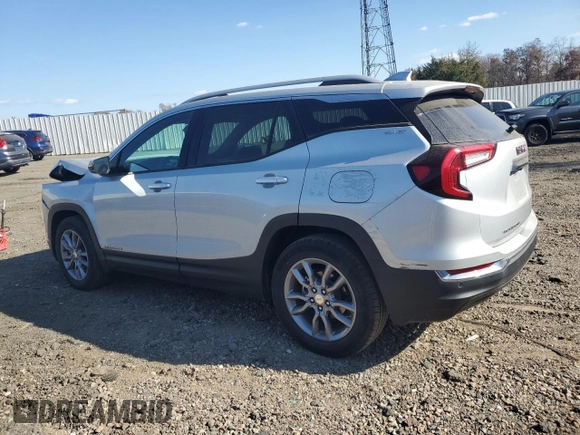 2022 GMC Terrain SLT with VIN 3GKALPEV3NL167640, listed as a Copart auction lot 79081684 with 1,212 mi miles and Salvage Title. Bid and sale history available at carsss.com. Image 2.