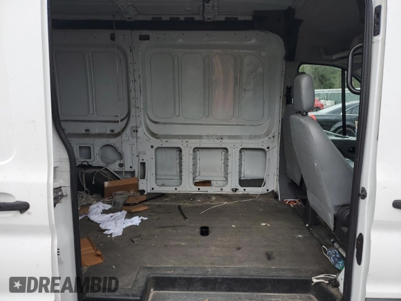 2015 Ford Transit Cargo with VIN 1FTNR1CG7FKA98838, listed as a Copart auction lot 48829135 with 233,935 mi miles and Salvage Title. Bid and sale history available at carsss.com. Image 11.