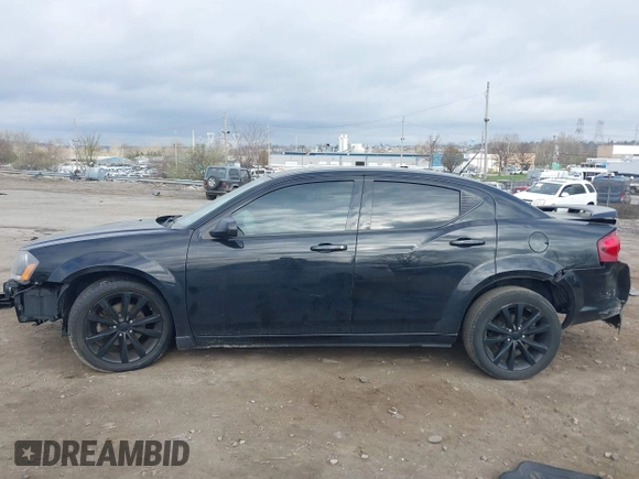 2014 Dodge Avenger SE with VIN 1C3CDZAB3EN227140, listed as a IAAI auction lot 41902144 with 109,750 mi miles and . Bid and sale history available at DreamBid. Image 13.