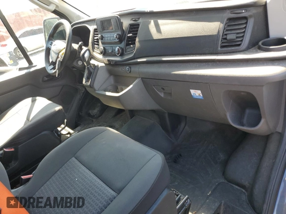 2020 Ford Transit Cargo with VIN 1FTBR3X80LKB27920, listed as a Copart auction lot 47181194 with 46,782 mi miles and Salvage Title. Bid and sale history available at DreamBid. Image 8.