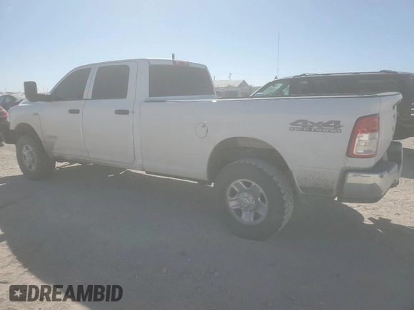 2022 Ram 2500 Tradesman with VIN 3C6UR5HJ2NG366442, listed as a Copart auction lot 49252165 with 81,256 mi miles and Salvage title. Bid and sale history available at DreamBid. Image 2.