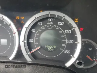 2010 Acura TSX with VIN JH4CU2F65AC007985, listed as a Copart auction lot 52712495 with 196,278 mi miles and Salvage Title. Bid and sale history available at carsss.com. Image 9.