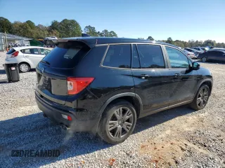2019 Honda Passport EX-L with VIN 5FNYF7H58KB004635, listed as a Copart auction lot 87083684 with 61,022 mi miles and Salvage Title. Bid and sale history available at carsss.com. Image 3.