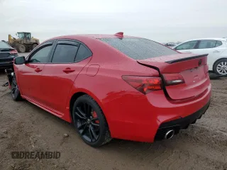 2018 Acura TLX w/A-SPEC Pkg with VIN 19UUB3F62JA004914, listed as a Copart auction lot 86613114 with 0 mi miles and Salvage Title. Bid and sale history available at carsss.com. Image 2.