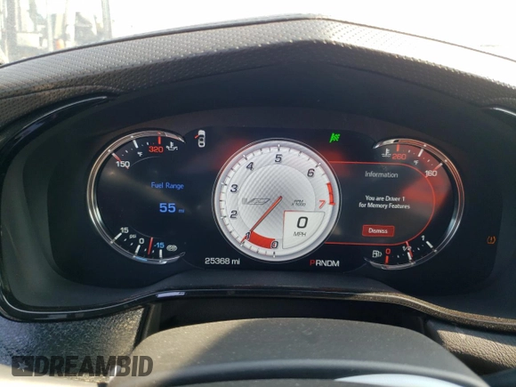 2018 Cadillac CTS-V z VIN 1G6A15S65J0128335, wystawiony jako Copart lot #59057024 z przebiegiem 25 368 mil mil oraz Czysty tytuł • Clean title. Historia ofert i sprzedaży dostępna na DreamBid. Obrazek 9.