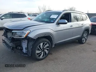 2024 Volkswagen Atlas SE with VIN 1V2WR2CA6RC566660, listed as a IAAI auction lot 41255378 with 12,814 mi miles and . Bid and sale history available at DreamBid. Image 19.