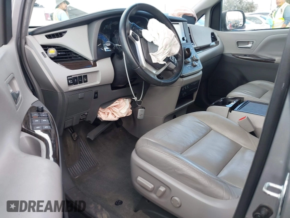 2017 Toyota Sienna XLE Auto Access Seat with VIN 5TDYZ3DC6HS809784, listed as a IAAI auction lot 41546264 with 98,937 mi miles and . Bid and sale history available at DreamBid. Image 5.
