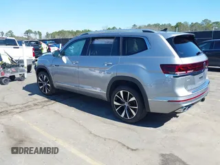 2024 Volkswagen Atlas SEL Premium R-Line с VIN 1V2FR2CA4RC591508, выставлен на аукционе IAAI как лот 41660452 с пробегом 1 783 миль миль и . История ставок и продаж доступна на DreamBid. Изображение 3.