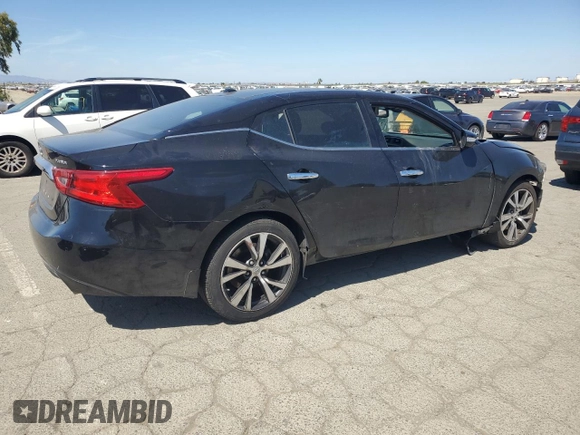 2017 Nissan Maxima SL with VIN 1N4AA6AP5HC440005, listed as a Copart auction lot 56185765 with 62,223 mi miles and Salvage title. Bid and sale history available at DreamBid. Image 3.