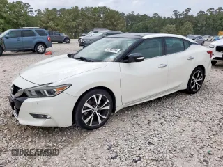 2017 Nissan Maxima Platinum with VIN 1N4AA6AP5HC449271, listed as a Copart auction lot 57560385 with 108,763 mi miles and Salvage title. Bid and sale history available at DreamBid. Image 1.