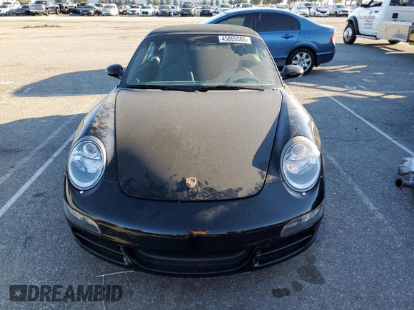 2006 Porsche 911 Carrera with VIN WP0CA29996S755359, listed as a Copart auction lot 45865585 with 18,993 mi miles and Salvage Title. Bid and sale history available at DreamBid. Image 5.
