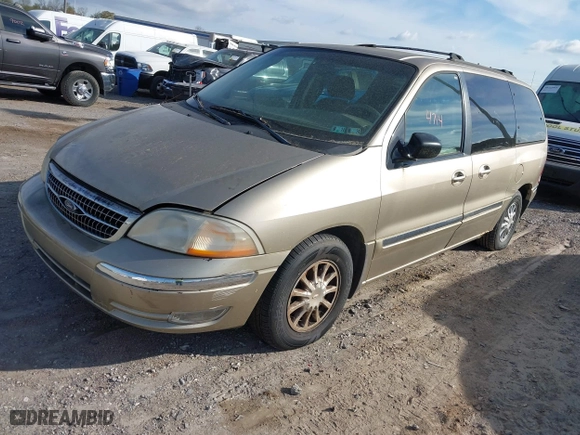 1999 Ford Windstar Wagon SE with VIN 2FMZA5249XBB38156, listed as a IAAI auction lot 42044714 with 199,285 mi miles. Bid and sale history available at carsss.com. Image 2.