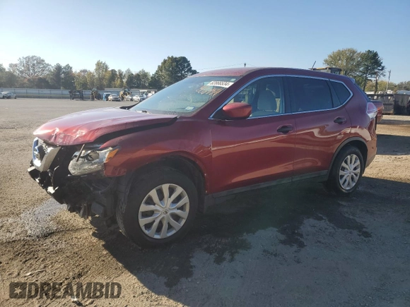 2016 Nissan Rogue S with VIN 5N1AT2MN4GC886454, listed as a Copart auction lot 82866534 with 199,790 mi miles and Salvage Title. Bid and sale history available at carsss.com. Image 1.