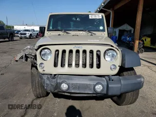 2017 Jeep Wrangler Unlimited Sport with VIN 1C4BJWDG7HL683406, listed as a Copart auction lot 62758735 with 75,140 mi miles and Salvage title. Bid and sale history available at DreamBid. Image 5.