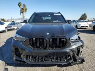 2021 BMW X5 M with VIN 5YMJU0C07M9E05854, listed as a Copart auction lot 38657883 with 14,083 mi miles. Bid and sale history available at carsss.com. Image 5.