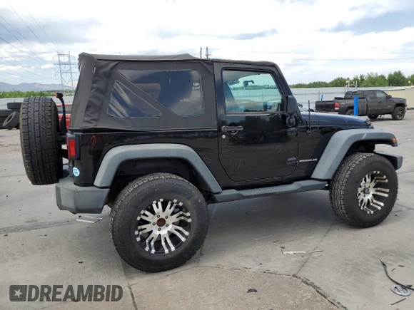 2014 Jeep Wrangler Sport with VIN 1C4AJWAG8EL159953, listed as a Copart auction lot 61175035 with 137,480 mi miles and Salvage title. Bid and sale history available at DreamBid. Image 3.